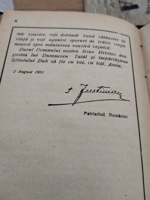 Carte de rugăciuni 1951