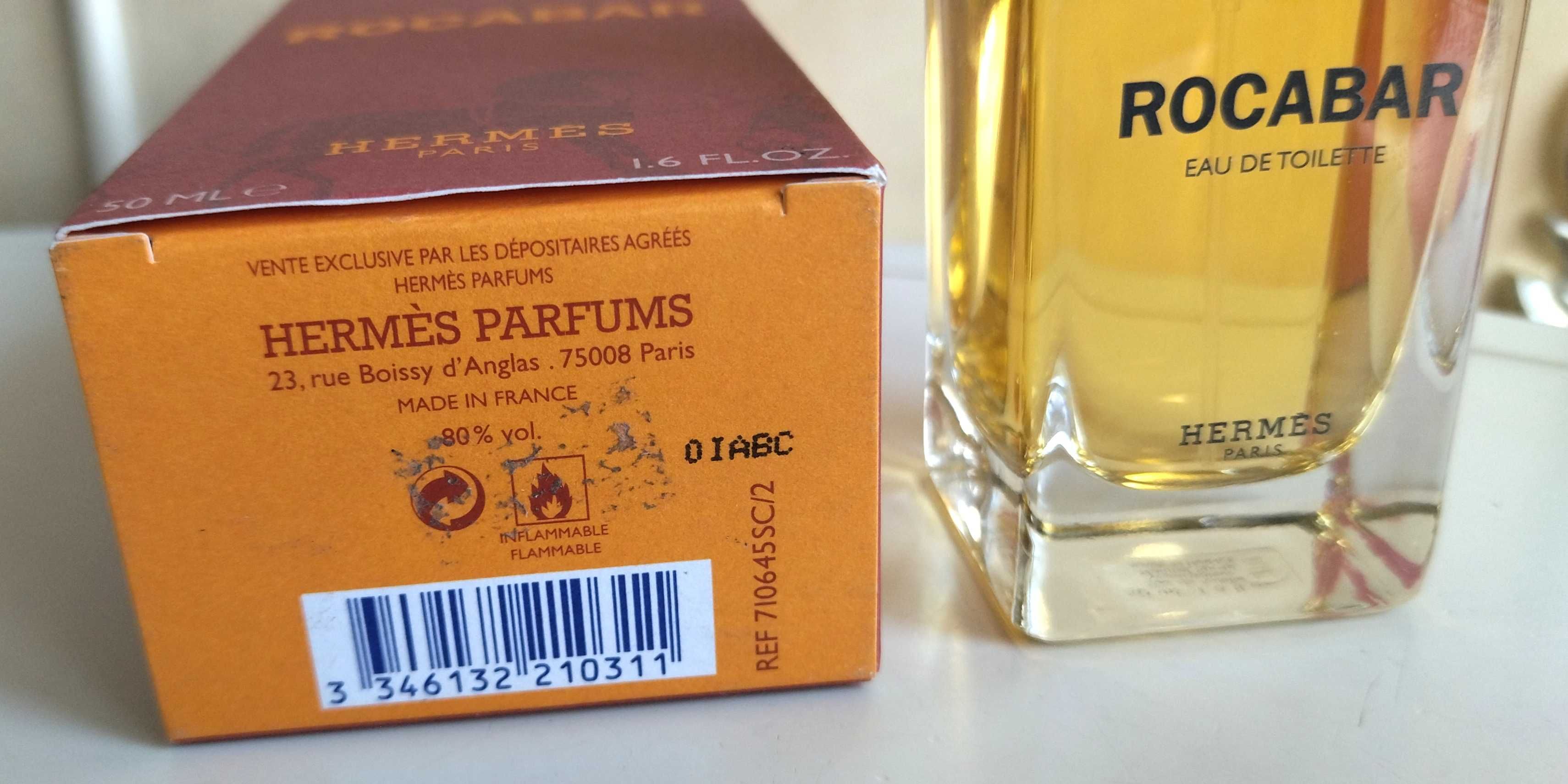 Гермес"Rocabar" 50 ml Франция.