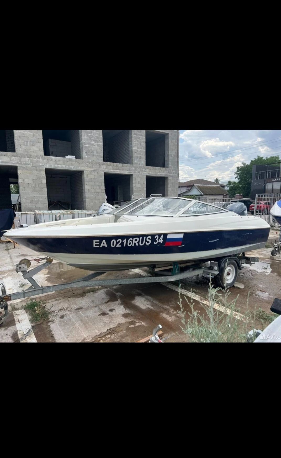 Катер Bayliner с мотором Yamaha 115