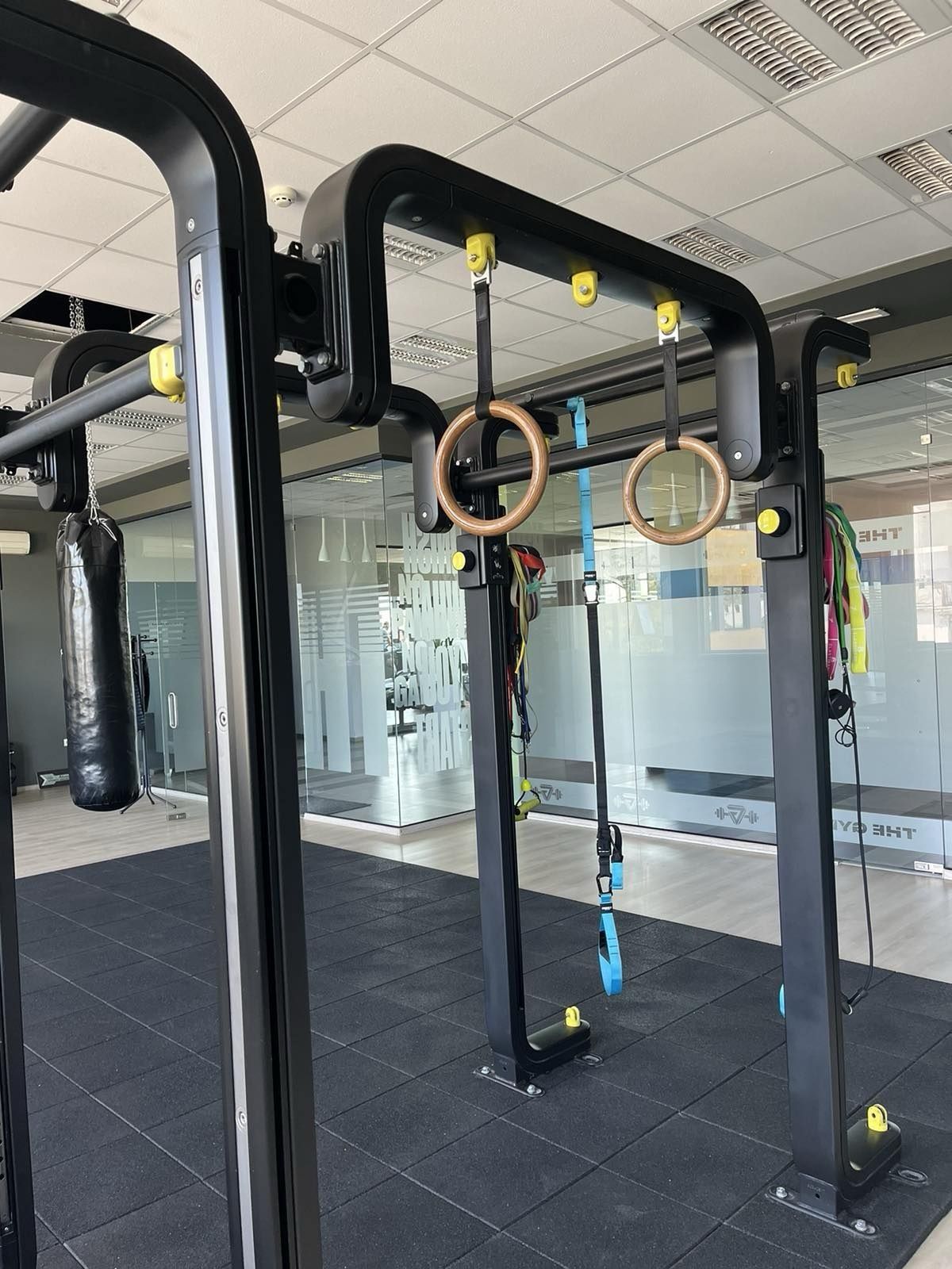 Technogym omnia 8 ring техноджим crossfit станция за групови