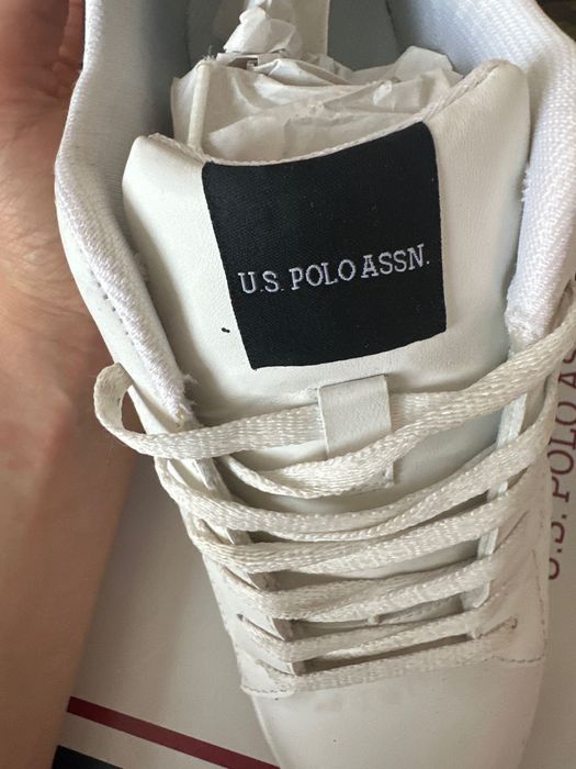 U. S. Polo Assn. кецове изкуствена кожа. 38 номер.