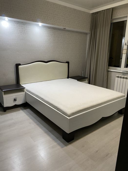 Кровать Тиффани с матрасом и 2 тумбочками