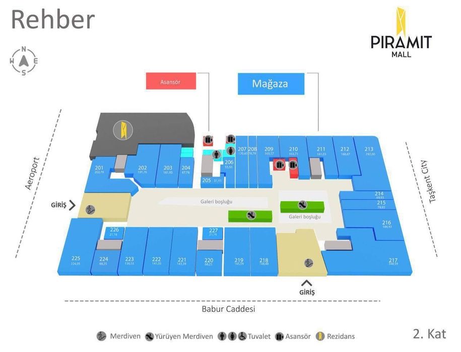 Продается помещение “Piramit Mall” 562,4м2