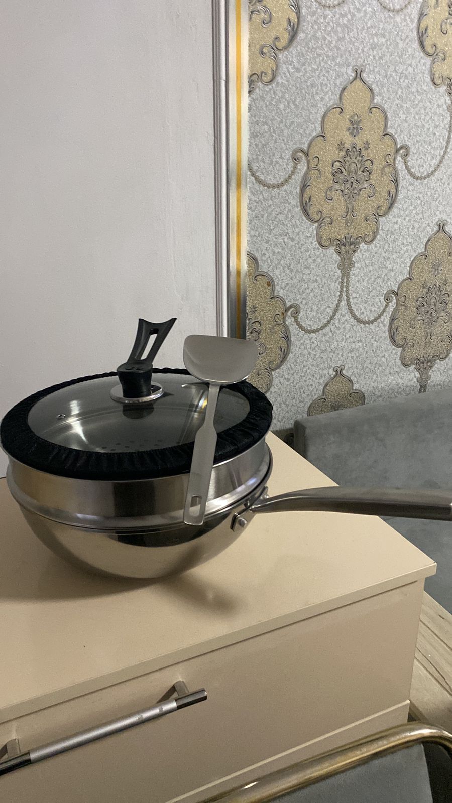 Мантоварка +сковородка 2в1