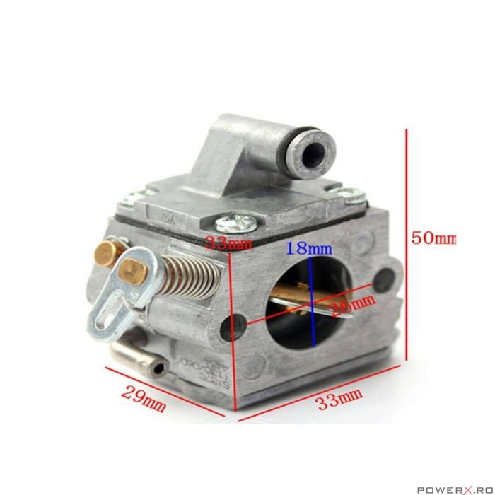 Carburator compatibil cu drujba Stihl MS 170, MS 180, 017, 018, PowerX