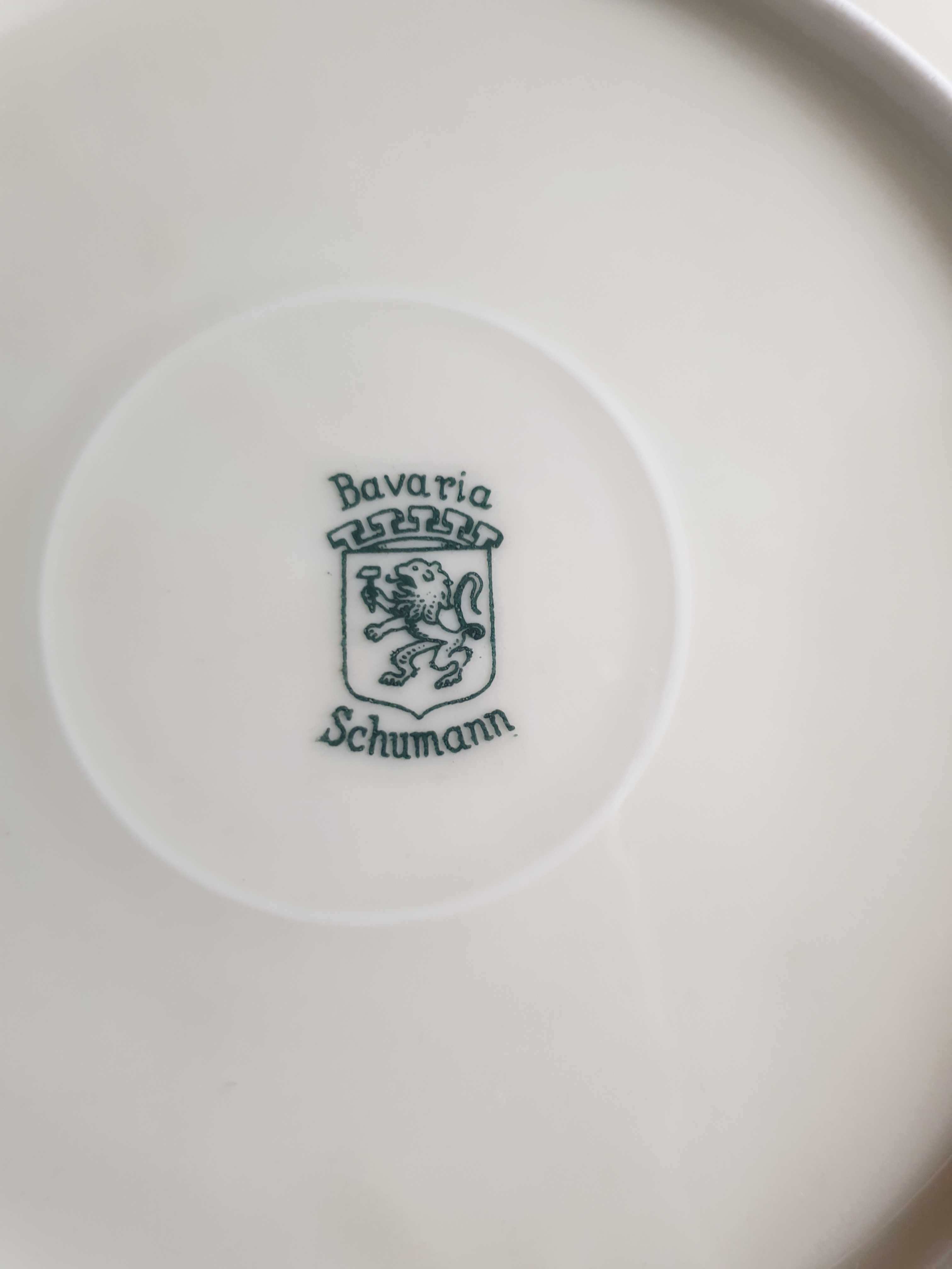 Изящна порцеланова композици,Порцеланови чинии-Schumann - Бавария