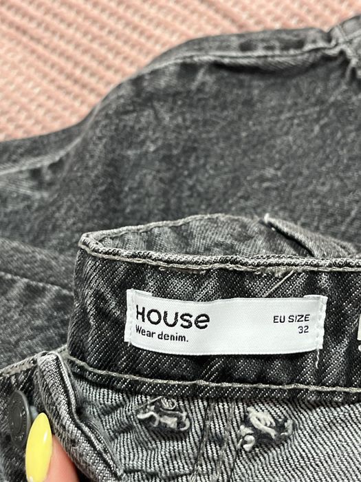 Черни широки дънки