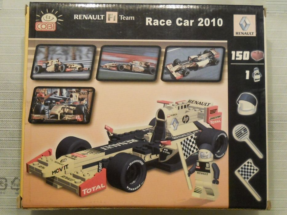 NOU!! COBI, Race Car RENAULT F1 TEAM, model de construit, absolut nou
