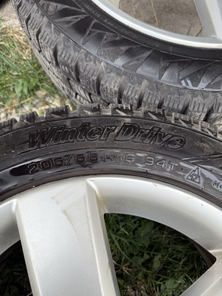 Джанти с гуми 5x112 R16