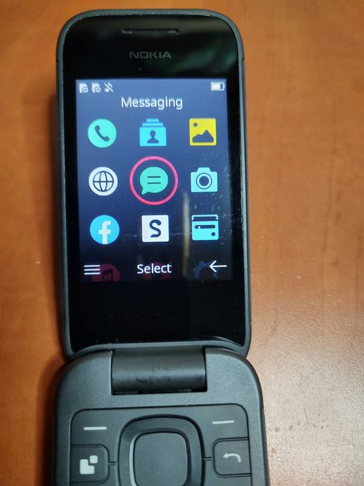 Telefon mobil HMD 2660 Flip 4G Dual SIM Black  TA-1469