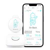 Sense-U монитор на дишането, движенията и температурата на бебето