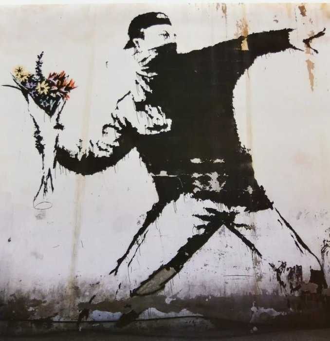 Оригинален Плакат на Banksy - L'arte della ribellione - Elio Espana