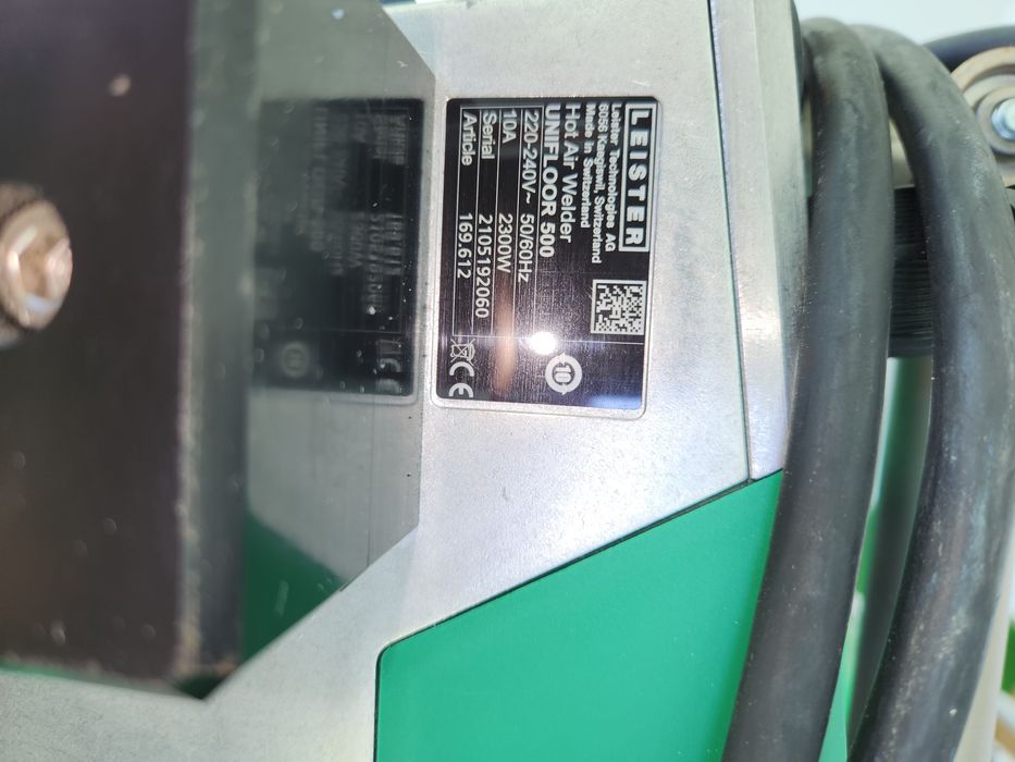 Aparat lipit montat linoleum Leister unifloor 500