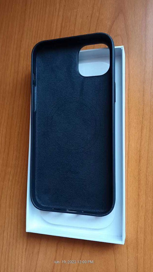 Huse protectie(Apple) iPhone 14 Plus Leather Case MagSafe(Super Pret).