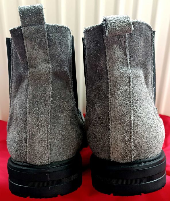 Botine bărbați din piele naturală Întoarsă mărimea 42 made în ITALY