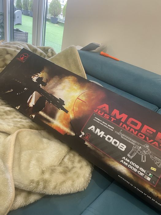 Еърсофт автомат Amoeba AM 008-BK