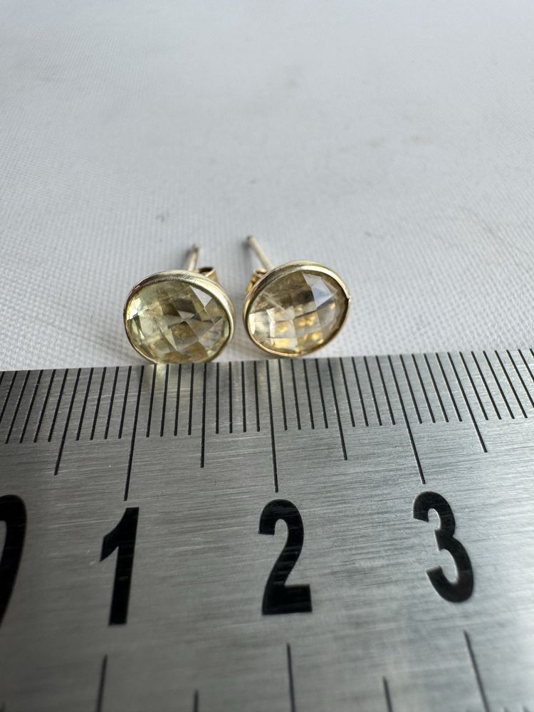 Cercei din argint si cubic zirconia
