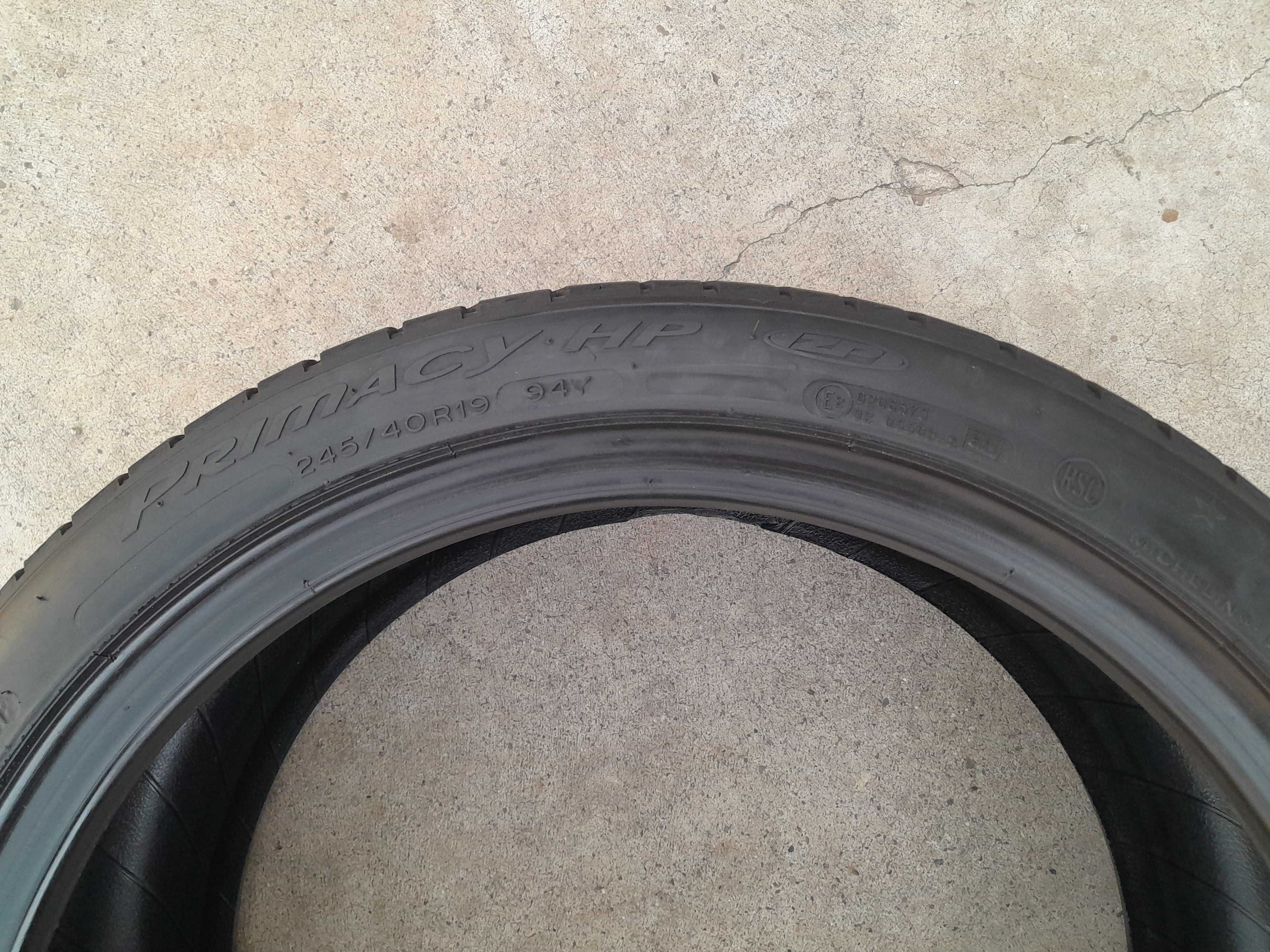 O anvelopa de vara 245 40 19 michelin primacy hp zp run flat 7 mm