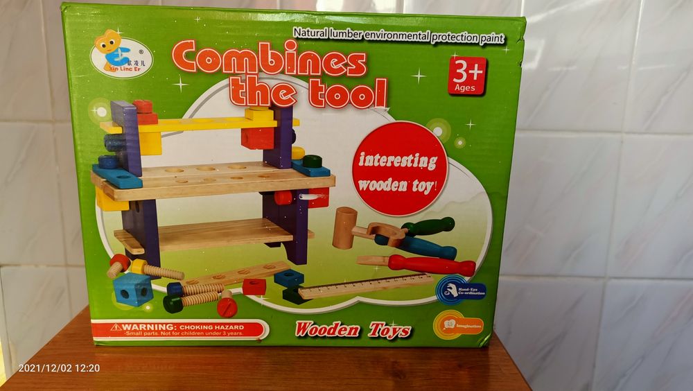 Деревянная игрушка конструктор