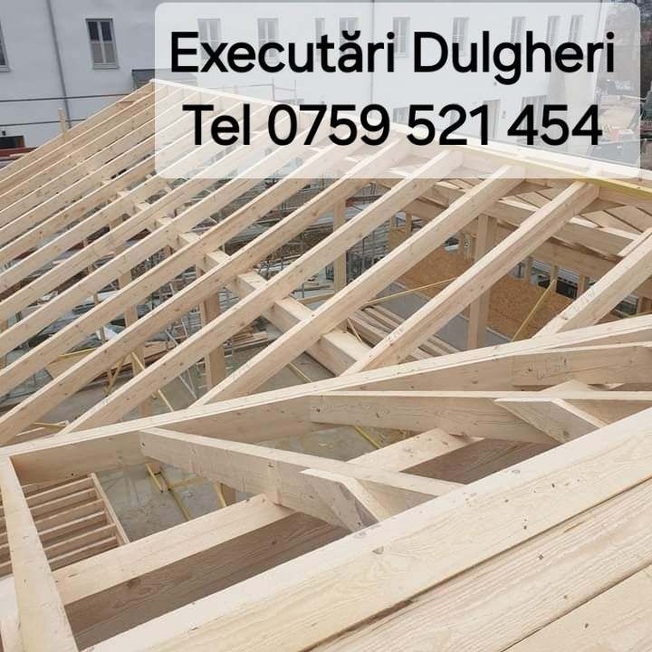 Reparații acoperișuri/Montaj Țiglă ceramică/Dulgheri Hidroizolații