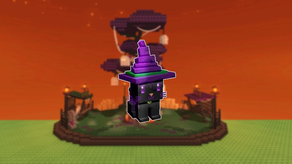 Grow garden - Black cat