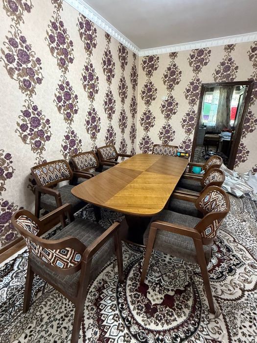 Yogoch stol stul kuxnyaga stol stul Oshxonaga yogoch stol stullar