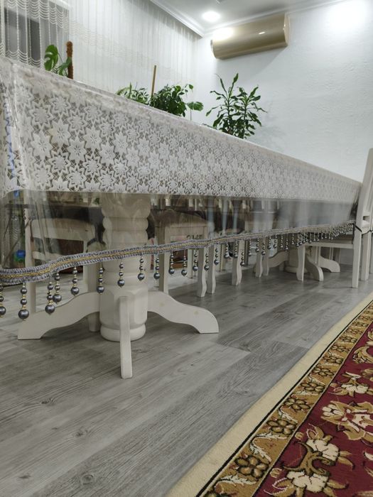 Стол 4 метра + 10 стульев