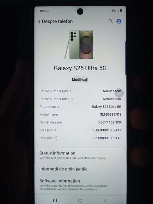 De vânzare Samsung S25 ultra