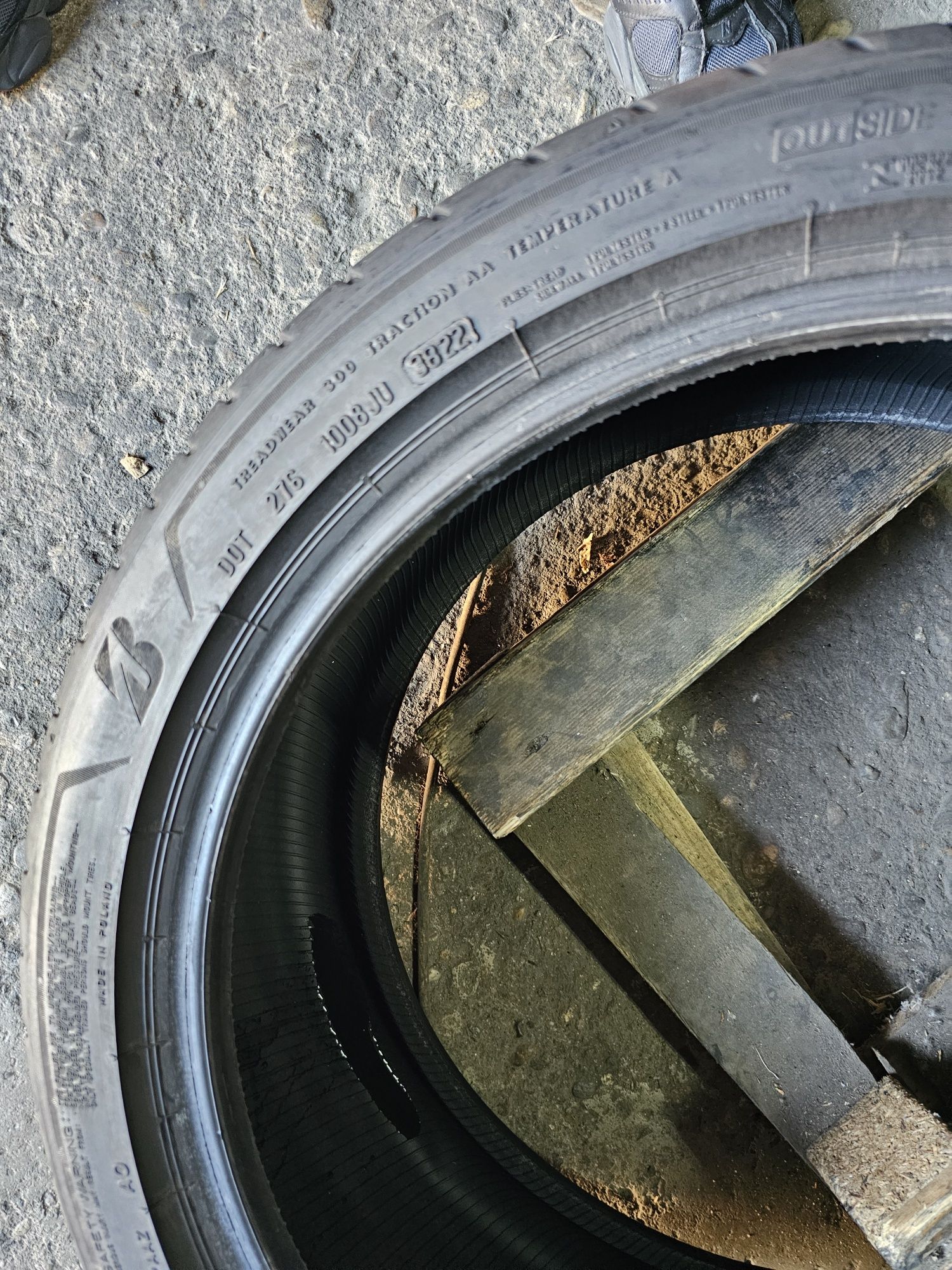 1 anvelopa vara 255 40 20 Bridgestone Potenza Sport 2022