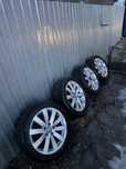Jante vw R17 cu anvelope de iarna