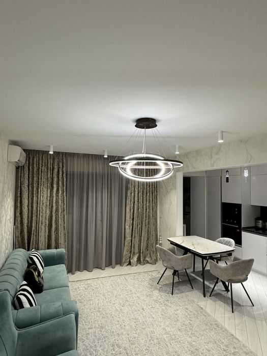 2-комнатная квартира с мебелью и техникой - Паркентский, Махтумкули