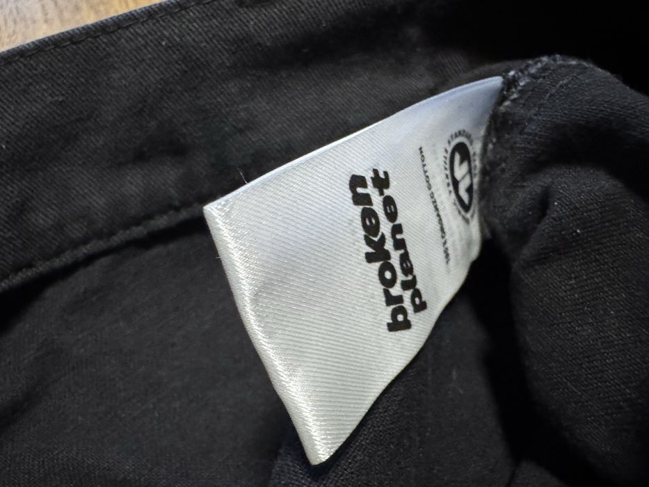 Broken Planet Baggy Cargo Pants Black