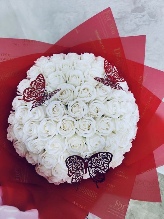 Aranjamente cu flori de săpun