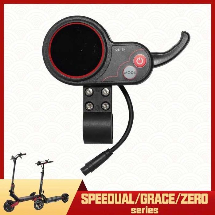 Display QS-S4 acceleratie trotineta Zero VSETT Quickvolt 8 9 10 8X 10X