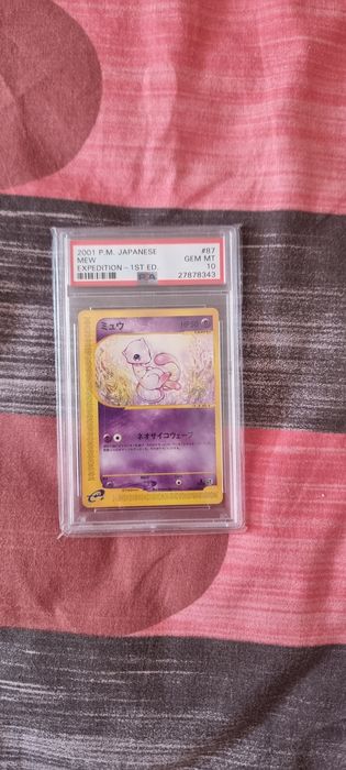 PSA10 Mew 1st Edition Expedition