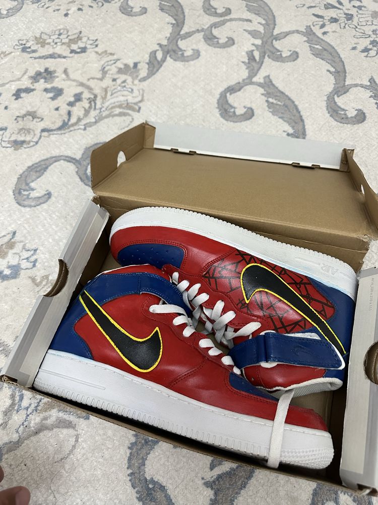 Custom Nike Air Force 1 Spider-Man / Кастом Спайдермен AF1