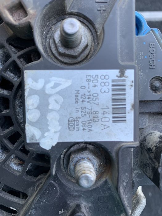 Alternator Iveco Daily 3.0 d. 140A 14V 2008 Fiat Ducato Peugeot Boxer
