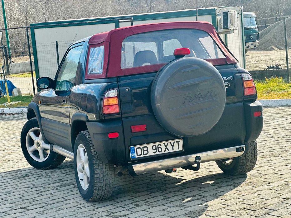 Toyota RAV4 '98 Decapotabilă|4x4 Permanent|2.0 Benzină|Dotări Multiple