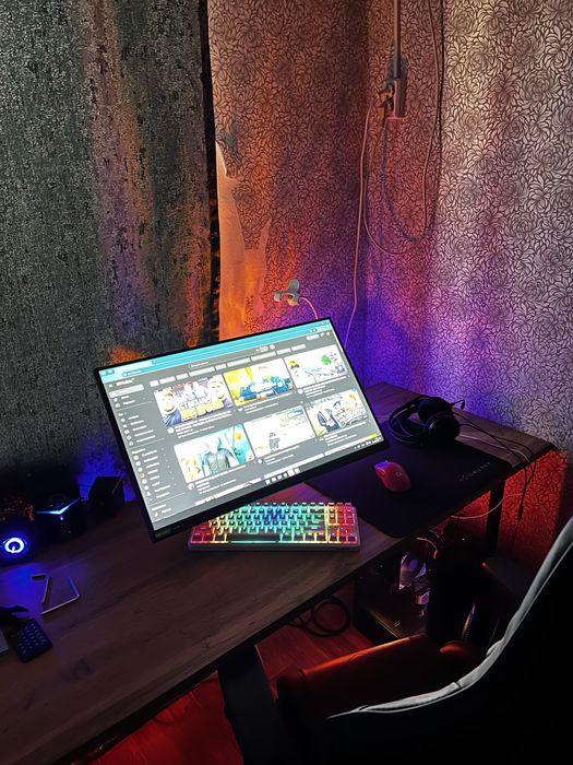 игровой монитор lg 144 27gl650f-b