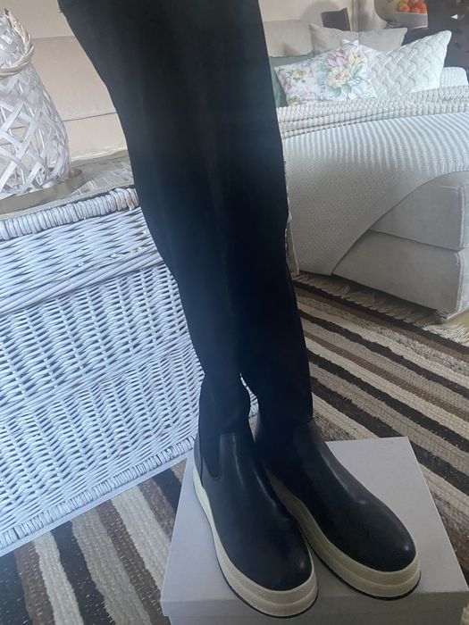 Cizme dama strech, inalte peste genunchi, 39
