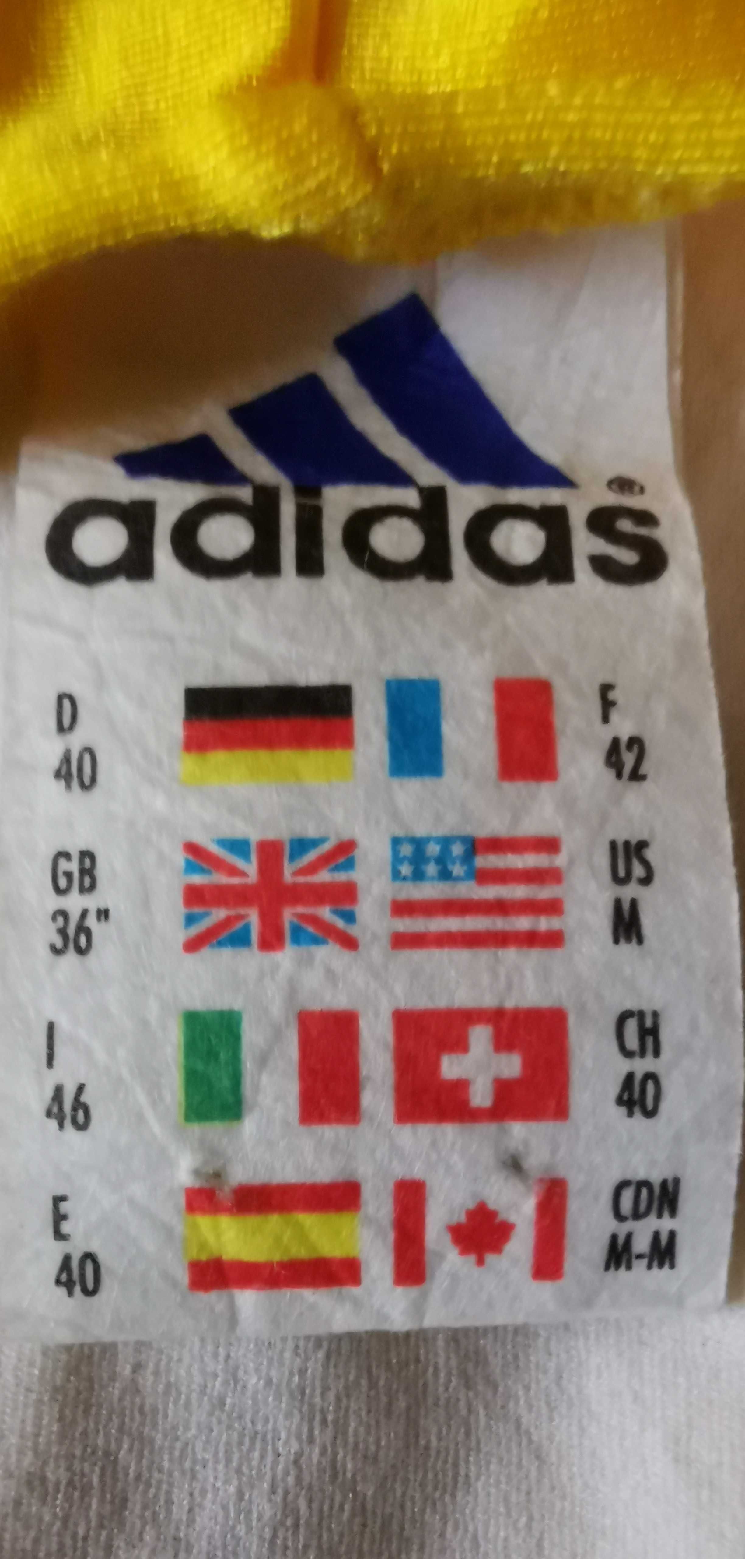 Оригинален цял бански Adidas - жълт