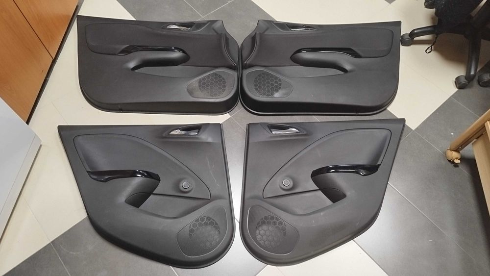 OPEL Corsa E 2015г части еърбег от седалки предни и кори от врати