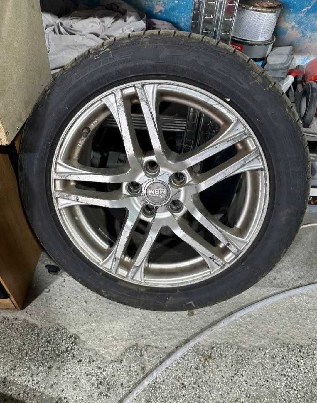 Джанти от Ауди А4 Б6 225/50/R17 5x112