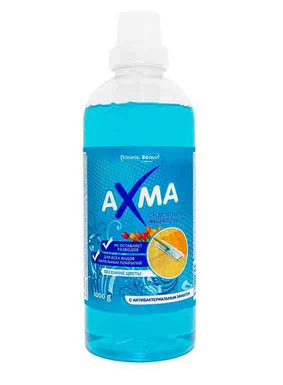 Средство для мытья пола AXMA, цветочный сад с антибактериальным эффект