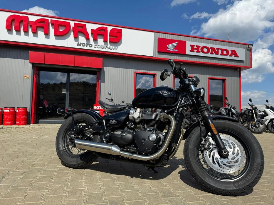 Triumph Bonneville Bobber Triumph Bonneville Bobber Demo Bike