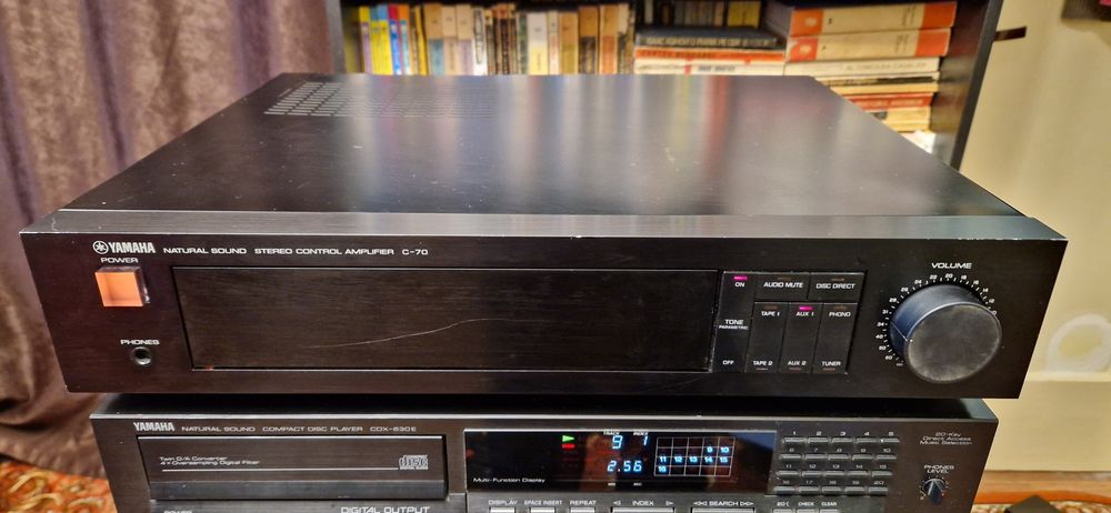 Preamplificator Yamaha C-70, tuner T-70