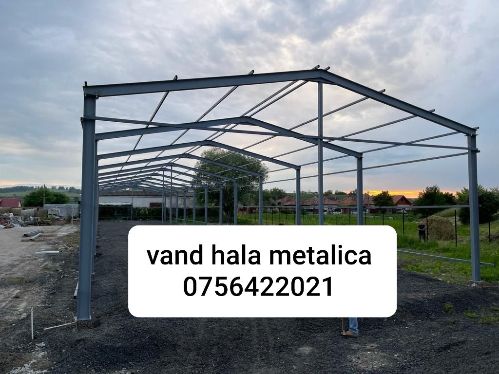 Vand hala metalica structura metalica urgent 14×35