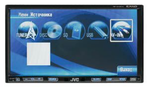 Автомагнитола магнитола магнитофон JVC KW-AVX810 ЖВС Оригинал