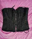 Corset gothic negru