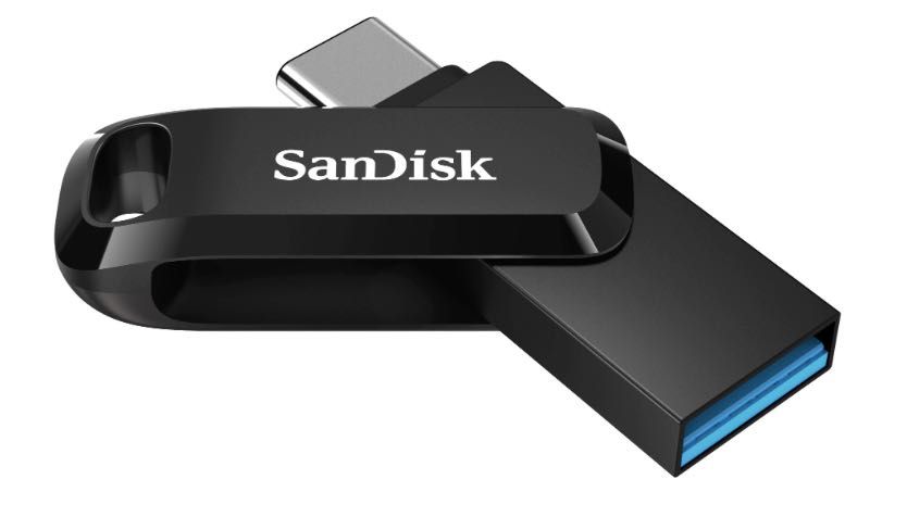 Memorie USB Sandisk ultra dual drive go ,usb Type C,A 128GB